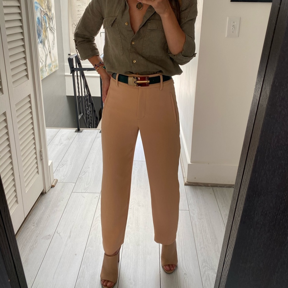 Aritzia Wilfred High-waisted, belted pants